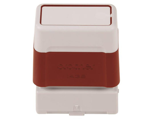Size 1438, Red Ink, Individual Stamp