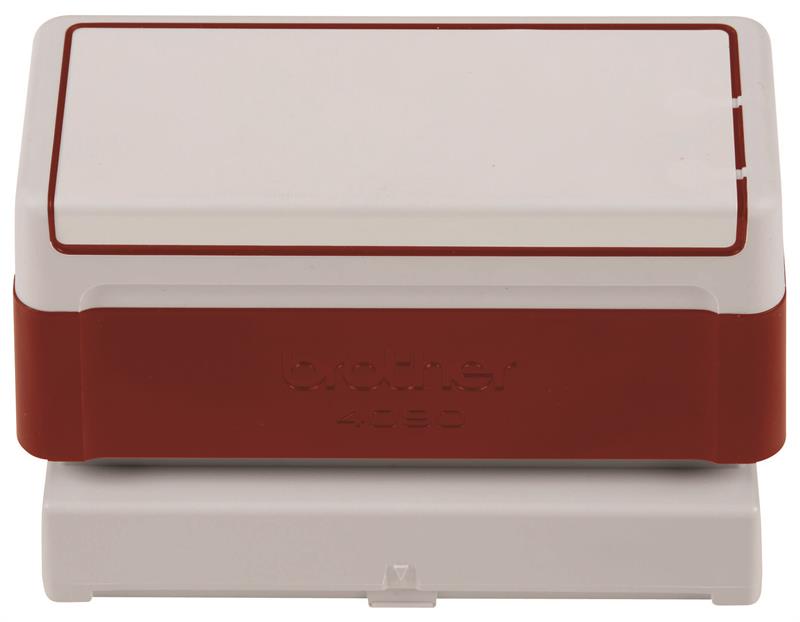 Size 4090, Red Ink, Individual Stamp